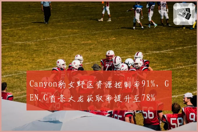 Canyon豹女野区资源控制率91%，GEN.G首条大龙获取率提升至78%